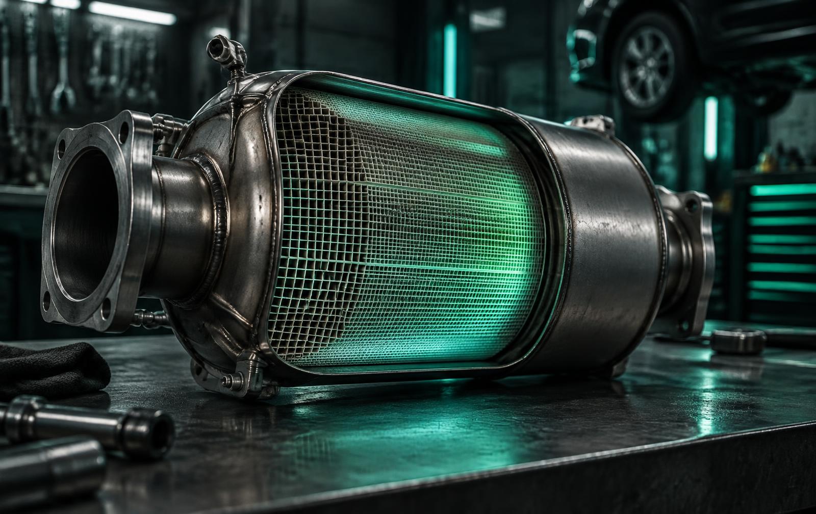 Filtr cząstek stałych DPF w warsztacie